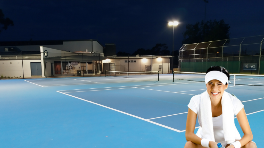 EAP Tennis Clubrooms and tennis courts